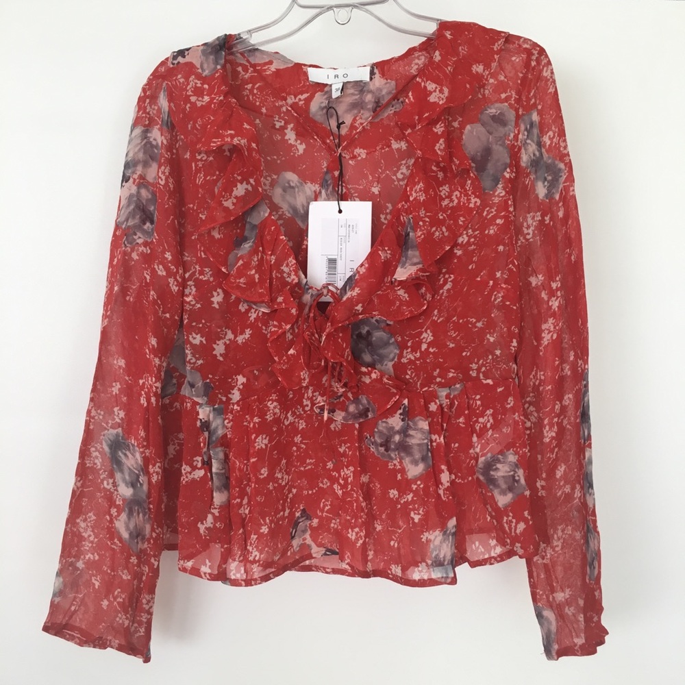 NWT Designer Iro Blouse